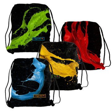 Sacca T-bag - 35x50cm - colori assortiti - Colorosa