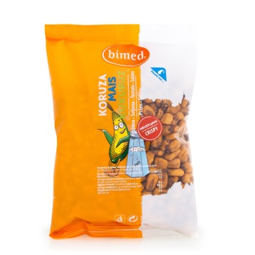 Mais tostato salato - extra croccante - 200 gr - Bimed