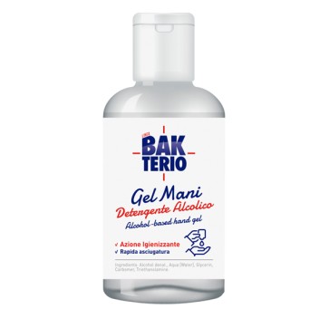 Gel detergente mani - alcolico - 60 ml - Bakterio