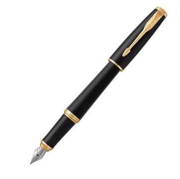 Penna stilo Urban Muted Black GT - punta M - Parker