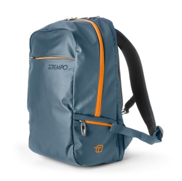 Zaino backpack Blackout - 28 x 46 x 22 cm - blu/arancio - InTempo