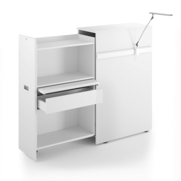 Contenitore Smartcab PACK 4 - piano estraibile e cassetto - con lampada - LineKit