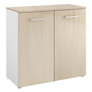 Armadio modulare Filing - con ante - 90 x 41,6 x 86,9 cm - rovere - LineKit