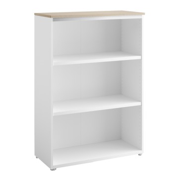 Armadio modulare Filing - a giorno - 90 x 41,6 x 128 cm - rovere - LineKit