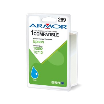 Armor - Cartuccia per Epson - Ciano - T071240 - 9ml
