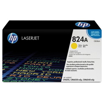 Hp - Tamburo originale - 824A - Giallo - CB386A - 35.000 pag