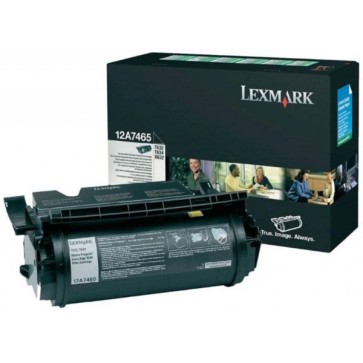 Lexmark - Toner - Nero - 12A7465 - return program - 32.000 pag