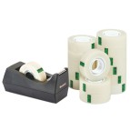 Dispenser C38 per nastri fino a 33 m - 14 rotoli Scotch Magic™ 900 inclusi - nero - Scotch