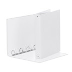 Raccoglitore Meeting - 4 anelli tondi 30 mm - dorso 4 cm - 22x30 cm - PPL - bianco - Esselte