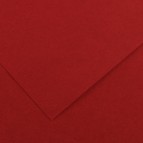 Foglio Colorline - 70x100 cm - 220 gr - rosso granata - Canson