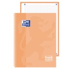 Quaderno spiralato Pastel 1 - A4+ - 90 gr - pesca - Oxford