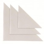 Busta autoadesiva triangolare TR 10 - PVC - 10x10 cm - trasparente - Sei Rota - conf. 10 pezzi