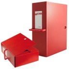 Scatola archivio Big 200 - con maniglia - dorso 20 cm - 25 x 35 cm - rosso - Sei Rota