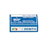 Punti 130/E - 6/4 - acciaio naturale - metallo - Zenith - conf. 1000 pezzi