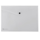 Busta con bottone Pull - 21x29,7 cm - trasparente - King Mec