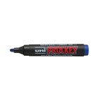 Marcatore Uni Prockey M126 - punta a scalpello da 1,00-5,70mm - blu - Uni Mitsubishi