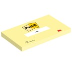 Blocco foglietti - 655 - 76 x 127 mm - giallo Canary - 100 fogli - Post it