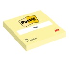 Blocco foglietti - 654 - 76 x 76 mm - giallo Canary - 100 fogli - Post it