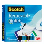 Nastro adesivo Magic™ 811 - removibile - invisibile - 1,9 cm x 33 m - trasparente - Scotch