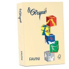 Carta Le Cirque - A4 - 80 gr - giallo pastello 100 - Favini - conf. 500 fogli