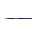 Penna a sfera Cristal - punta media 1,0mm - blu  - Bic - conf. 50 pezzi