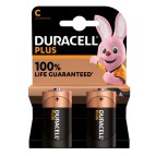 Pile Mezza Torcia C Plus100 - MN1400 - Duracell - blister 2 pezzi