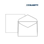 Busta bianca extrafine - serie Campidoglio - lembo gommato - 120x180 mm - 100 gr - Blasetti - conf. 500 pezzi