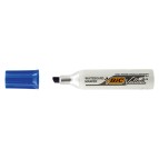 Pennarello Whiteboard Marker Velleda 1781 - punta a scalpello da 3,2 a 5,5mm - blu - Bic