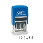 Timbro Mini Folio S126 Numeratore - 6 colonne 3,8 mm - autoinchiostrante - Colop®