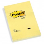 Blocco foglietti - giallo Canary - 102 x 152mm - 100 fogli - Post It