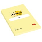 Blocco foglietti - 659 - 102 x 152 mm - giallo Canary - 100 fogli - Post it