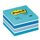Blocco foglietti Cubo - 2028-B - 76 x 76 mm - 72 gr - colori assortiti - 450 fogli - Post it®