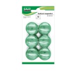 Bottoni magnetici - verde - diametro 40 mm - Lebez - blister 12 pezzi