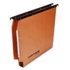 Cartella sospesa Cartesio - armadio - interasse 33 cm - fondo U 30 mm - 32,6x28 cm - arancio - Bertesi