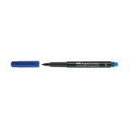 Pennarello Multimark universale permanente con gomma - punta media 1,0mm - blu - Faber Castell