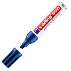 Marcatore permanente Edding 500 - punta da 2,00-7,00mm - blu - Edding