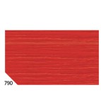 Carta crespa - 50 x 250 cm - 48 gr/m2 - rosso ciliegia 790 - Rex Sadoch - conf.10 rotoli