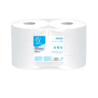Carta igienica Maxi Jumbo - 2 veli - 15,5 gr - diametro 26,7 cm - 9,5 cm x 371,5 mt - Papernet