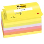 Blocco Post it  Super Sticky Z Notes - R350NR - 76 x 127 mm - assortiti neon - 100 fogli - Post it