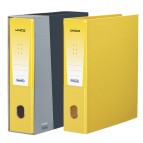 Registratore Unico - dorso 8 cm - protocollo 23x33 cm - giallo - Favorit