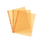 Buste forate Favorit Art - Superior - liscio - 22x30 cm - arancio - Favorit - conf. 25 pezzi