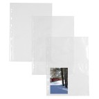 Buste forate Atla FT porta foto e cartoline - 8 spazi 10x15 cm - trasparente - Sei Rota - conf. 10 pezzi