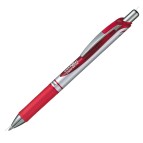 Roller a scatto Energel XM Click - punta 0,7 mm - rosso  - Pentel