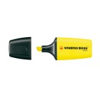 Evidenziatore Boss Mini - punta scalpello - tratto 2 - 5 mm - giallo 24 - Stabilo