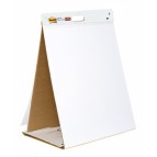 Blocco/Lavagna da tavolo Super Sticky autoportante - 563R - 20 fogli in carta riciclata - 58,4 x 50,8 cm - bianco - Post it®