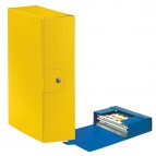 Scatola progetto Eurobox - dorso 10 cm - 25x35 cm - giallo - Esselte