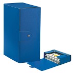 Scatola progetto Eurobox - dorso 15 cm - 25x35 cm - blu - Esselte