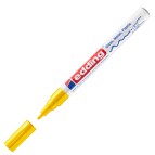 Marcatore 751 a vernice - punta fine da 1,0 a 2,0mm - giallo - Edding