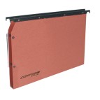 Cartella sospesa Cartesio Plus - armadio - interasse 33 cm - fondo U 30 mm - 33x28 cm - arancio - Bertesi