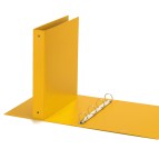 Raccoglitore Europa - 4 anelli tondi 30 mm - dorso 4 cm - 22x30 cm - giallo - Favorit